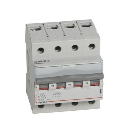 Interrupteur-sectionneur DX³-IS 4P 400V~ - 100A - 4 modules LEGRAND