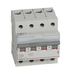 Interrupteur-sectionneur DX³-IS 4P 400V~ - 125A - 4 modules LEGRAND