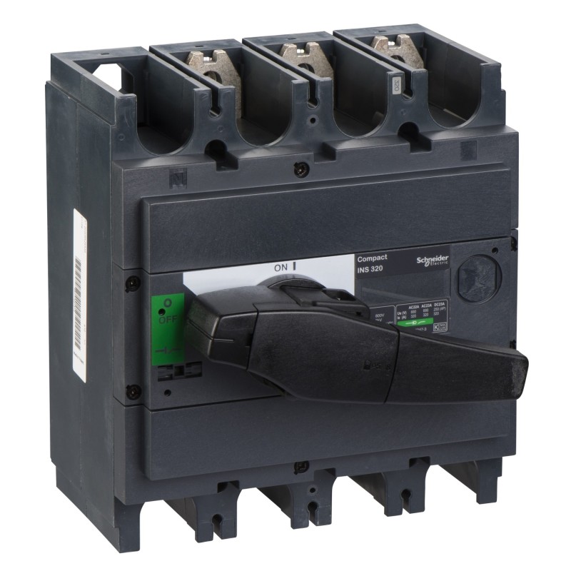 Interrupteur-sectionneur 320A 3P - Compact INS320 SCHNEIDER