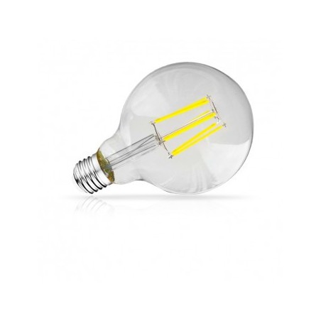 Ampoule LED E27 G95 filament 8W 2700°K VISION EL