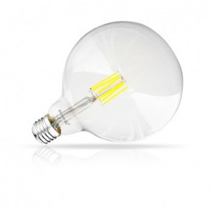 Ampoule LED E27 G125 filament 8W 4000°K VISION EL