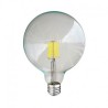 Ampoule LED E27 G125 filament 8W 4000°K VISION EL