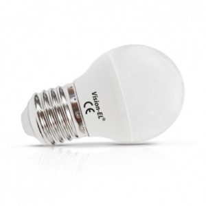 Ampoule LED E27 Bulb G45 6W 6000°K VISION EL