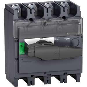 Interrupteur-sectionneur 500A 4P à coupure visible - Compact INV500 SCHNEIDER