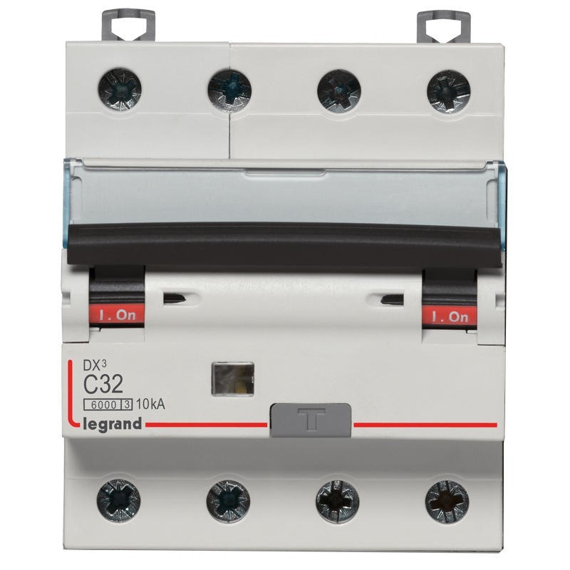 Disjoncteur différentiel DX³ 6000 - 4P - 400V~ - 32A - Type AC - 300mA LEGRAND