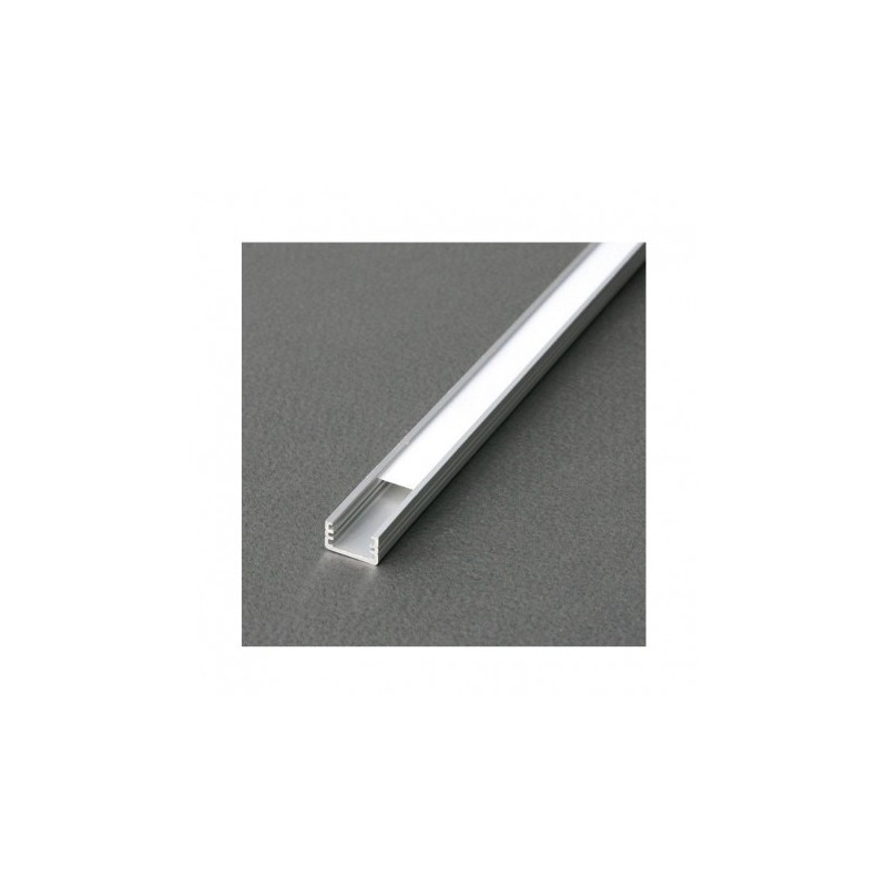 Profilé fin aluminium brut 1m pour bandeaux LED VISION EL