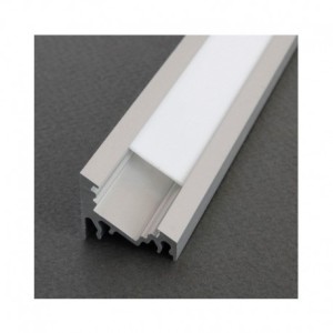 Profilé angle 30/60° aluminium anodisé 1m pour bandeaux LED VISION EL