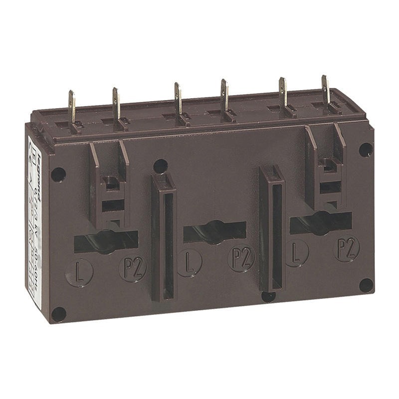 Transformateur de courant triphasé 400/5 - 4VA - pour 3 barres 30,5x5,5mm LEGRAND