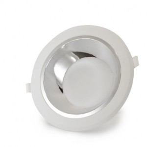 Downlight LED blanc rond basse luminance Ø230mm 25W 4000°K MIIDEX 76548