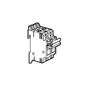 Coupe-circuit sectionnable SP38 1P+N équipé - pour cartouche 10x38mm LEGRAND
