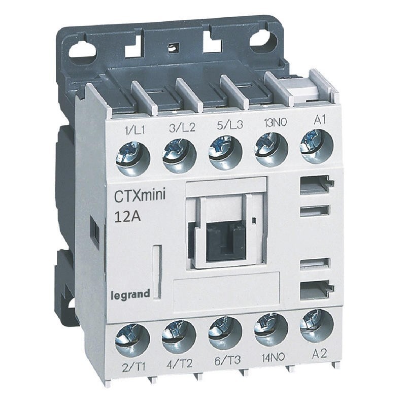 Mini-contacteur CTX³ 3 pôles 12A 1NO - tension de commande 24V~ LEGRAND