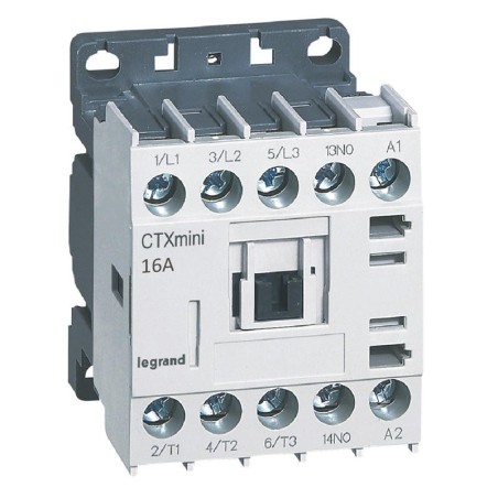 Mini-contacteur CTX³ 3 pôles 16A 1NO - tension de commande 24V~ LEGRAND