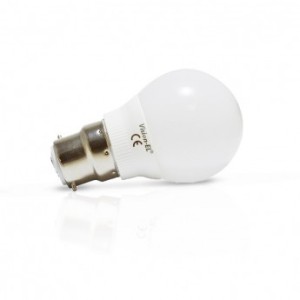 Ampoule LED B22 bulb G45 6W 4000°K - Blister de 2 VISION EL