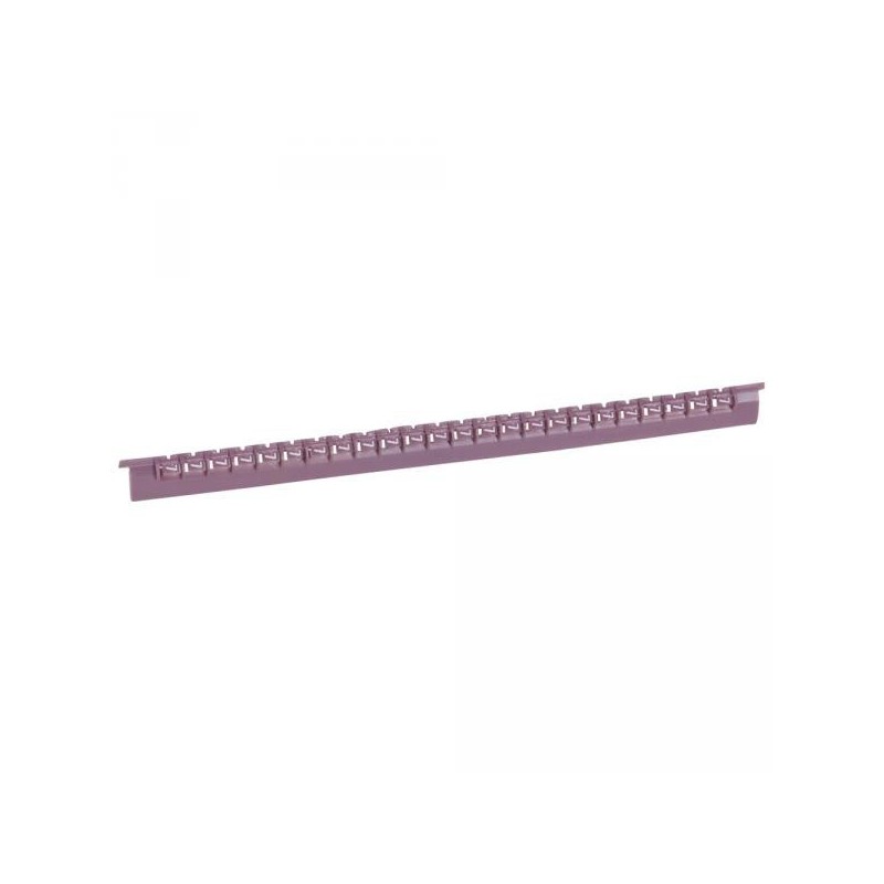Réglette 24 repères Mémocab larg. 2,3mm - Chiffre 7 - Violet - Emballage 600 LEGRAND