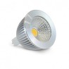Ampoule LED GU5.3 Spot 6W Dimmable 6000°K - Aluminium VISION EL