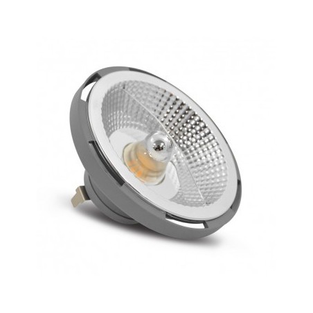 Ampoule LED QR G53 AR111 15W 3000°K - Gris VISION EL