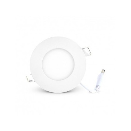 Plafonnier LED 3W 4000°K - Ø8,5cm - Blanc VISION EL