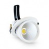 Spot LED escargot inclinable et orientable 40W 4000°K + alim. électronique VISION EL