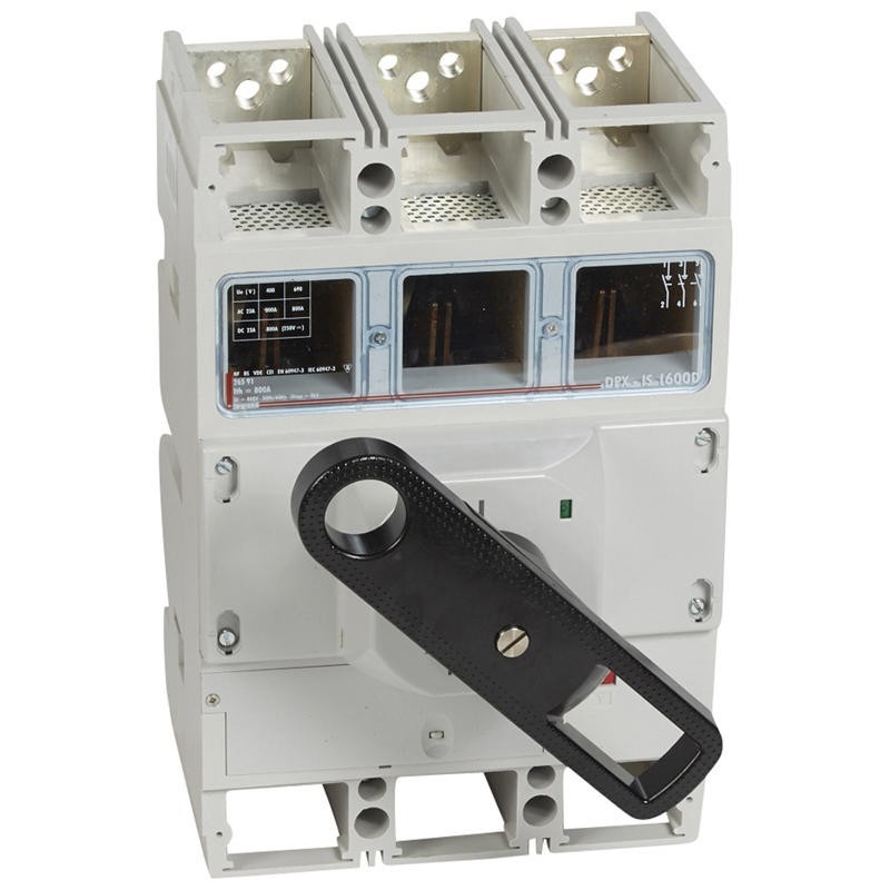 Interrupteur-sectionneur DPX-IS1600 - 3P - 1250A - à déclenchement avec commande frontale LEGRAND