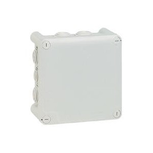Boîte de dérivation carrée Plexo dimensions 130x130x74mm - gris RAL7035 LEGRAND