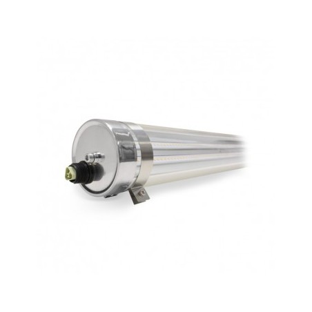 Tubulaire LED intégrées claire 40W 3000°K 4800LM - 1250xØ80mm VISION EL