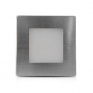 Spot LED encastrable sol balise carré 1,5W 4000°K VISION EL