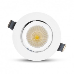 Spot LED escargot inclinable et orientable 20W 4000°K + alim. électronique VISION EL