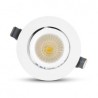 Spot LED escargot inclinable et orientable 20W 4000°K + alim. électronique VISION EL