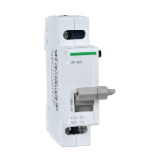 Contact auixiliaire OF pour interrupteur iSW 3A 415VCA - 6A 250VCA - Acti9, iSW SCHNEIDER