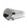 Tubulaire LED intégrées claire 40W 3000°K 5900LM - 1250xØ84mm VISION EL