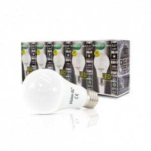 Ampoule LED E27 bulb 10W 4000°K - Vendu par lot de 5 MIIDEX LIGHTING