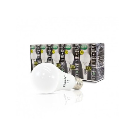 Ampoule LED E27 bulb 10W 4000°K - Vendu par lot de 5 MIIDEX LIGHTING