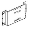 Platine fixe pour 1 ou 2 DPX-IS250 en position verticale dans XL³4000 ou XL³800 - 36 modules LEGRAND