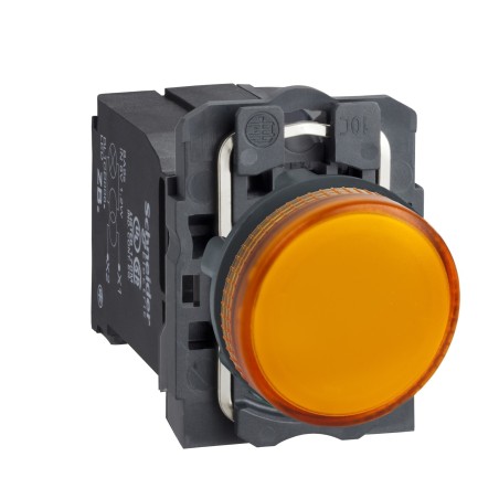 Voyant lumineux BA9s - Ø22 - orange - 230V - vis étrier SCHNEIDER