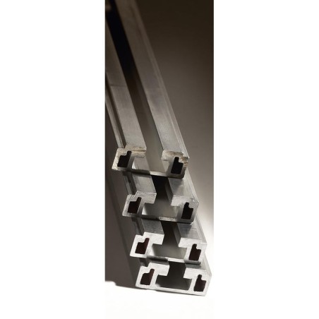 Barre aluminium cuivré étamé en C 800A répartition VX³ hauteur 1600