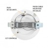Plafonnier LED 6W CCT Ø12,5cm - Blanc - MIIDEX - 77492