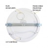 Plafonnier LED blanc Ø300 24W CCT - Diamètre ajustable - MIIDEX - 77674