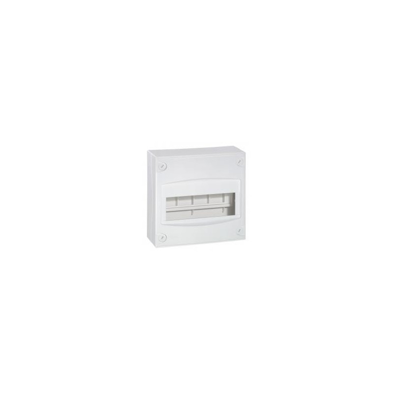 Coffret cache-bornes mini 8 à 9 modules - blanc RAL 9010 LEGRAND