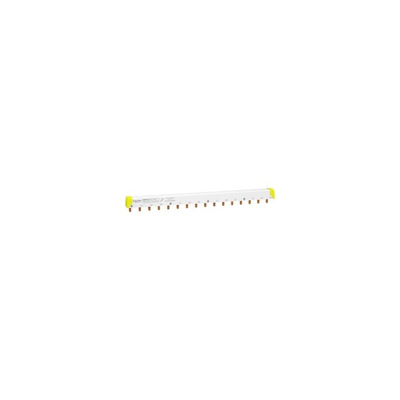 Peigne à dents - 4P - 100A - 16 modules de 18mm - Acti9 iC60 SCHNEIDER