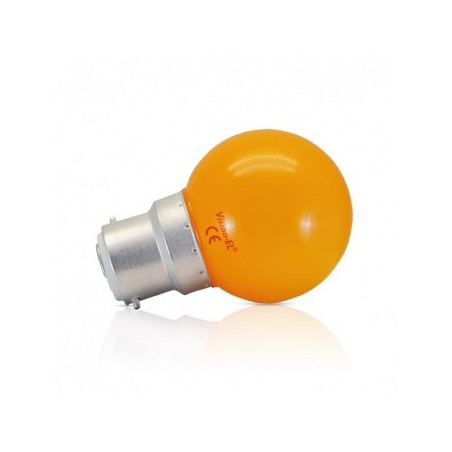 Ampoule LED B22 orange bulb 1W VISION EL