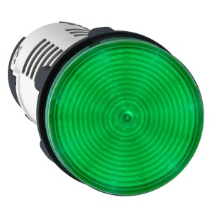 Voyant rond Ø22 vert LED intégrée 24V - Harmony XB7 SCHNEIDER