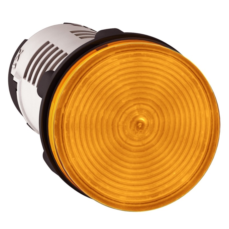Voyant rond Ø22 orange LED intégrée 24V - Harmony XB7 SCHNEIDER