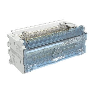 Répartiteur modulaire à barreaux étagés bipolaire 40A 12 départs - 6 modules LEGRAND -  400400