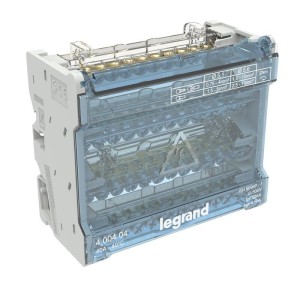Répartiteur modulaire à barreaux étagés tétrapolaire 40A 12 départs - 6 modules LEGRAND - 400404