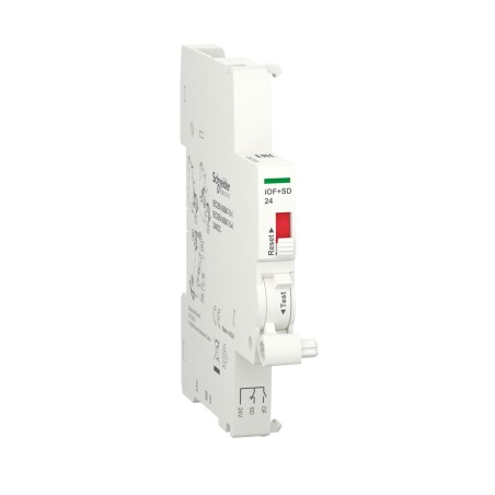 Auxiliaire iOF+SD24 - commande signalisation par le bas pour Smartlink - Acti9 SCHNEIDER