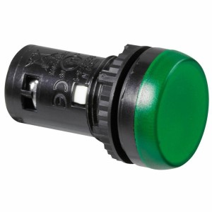 Voyant monobloc avec LED intégrée - vert - 24V LEGRAND