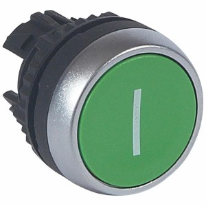 Tête à impulsion non lumineuse affleurante IP69 - vert marqué I LEGRAND