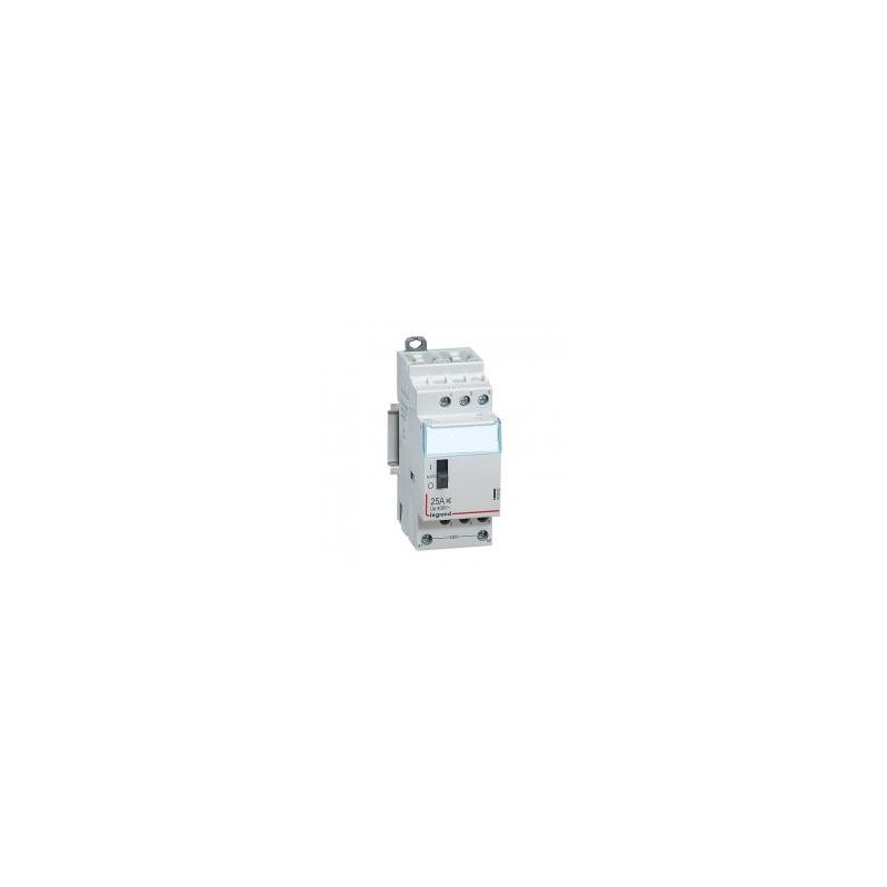 Contacteur domestique CX³ silencieux bobine 230V~ - 3P 400V~ - 25A - contact 3F - 2 modules LEGRAND