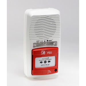 Alarme incendie type 4 à pile radio avec répéteur AXENDIS