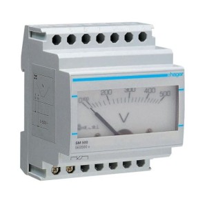 Voltmètre analogique 0-500V HAGER